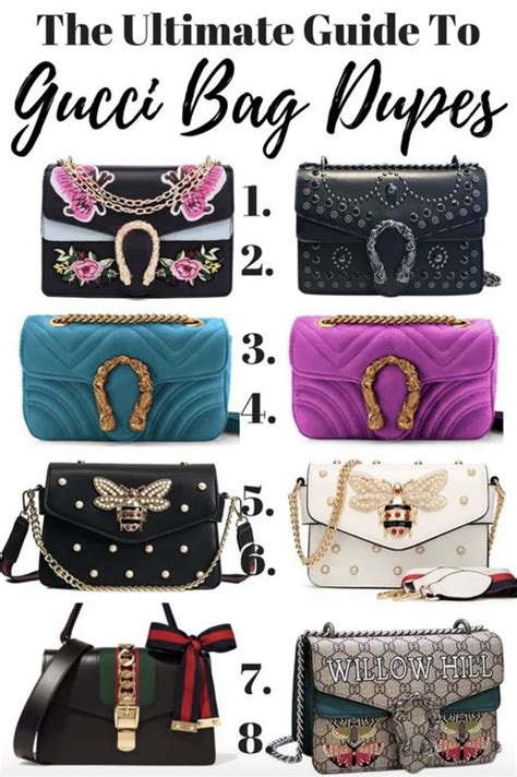 gucci bag dupes amazon|6 Of The Best Affordable Gucci Bag Dupes.